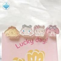 ราคา trysingoin Sanrio Grab Clip Hello Kitty Melody Kuromi Kawaii อะนิเมะกิ๊บติดผมขนาดเล็กการ์ตูนน่ารักเครื่องประดับผมหวานถักคลิปฉลาม TH (27554917375)