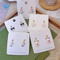 ราคา trysingoin น่ารัก Sanrio Melody Kuromi Cinnamoroll Pochacco Hello Kitty ต่างหูสําหรับผู้หญิงสาวแฟชั่นการ์ตูนอะนิเมะตัวเลขต่างหูสตั๊ด TH (24238547945)