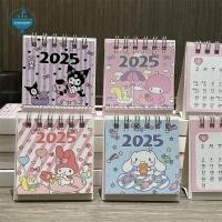 ราคา trysingoin 2025 ปฏิทินตั้งโต๊ะ Kawaii Sanrio Kuromi Mini ปฏิทิน To Do List รายวันรายเดือนรายปี Planner Time Manegement ตกแต่งโต๊ะ TH (28968171899)