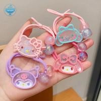 ราคา trysingoin Sanrio น่ารักการ์ตูนยางรัด Kuromi ยืดหยุ่นสูงผมผูกเชือกผม Melody อบเชยสุนัขหัวเชือกสําหรับเด็กหญิง Headwear TH (27004932429)
