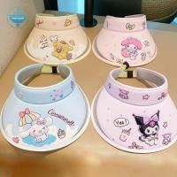 ราคา trysingoin หมวก Sanrio Cinnamoroll My Melody Kuromi Pompompurin Anti Uv หมวกบังแดดหมวกกันแดดลิ้นขนาดใหญ่ของขวัญวันเกิดเด็ก TH (28554923802)