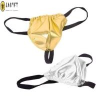 ราคา กางเกงขาสั้นแฟชั่นสำหรับผู้ชาย ดีไซน์โลหะเงา คล่องตัวเหมือนกางเกงหนัง (51450762875)