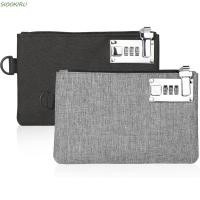 ราคา SIOOKIRU กระเป๋าเงินล็อคได้ กระเป๋าใส่เหรียญAnti Theftกระเป๋าสตางค์พร้อมตัวล็อค Multi Functional Oxfordผ้าเคสโทรศัพท์ขนาดกะทัดรัดกระเป๋าคลัทช์ผู้ชายเครื่องประดับหนังสือเดินทาง (42224686811)