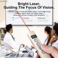ราคา SIOOKIRU Laser Pointer Clicker 2 4GHz Remote Presentation Wireless Flip Pen Clicker สบาย Grip Remote Controller แบบพกพาการประชุม PPT สมาร์ท Presenter PPT สไลด์ Advancer (55951140016)