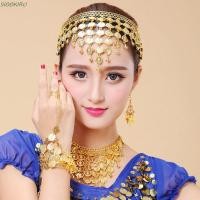 ราคา SIOOKIRU Hairband Show Out Shining Sequins สร้อยข้อมือลูกปัดอินเดียสร้อยคอเต้นรําอุปกรณ์เสริม (56700224820)