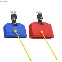 ราคา SIOOKIRU Drum Bell Set Blue Red Jazz Style Drum Clapper ช่วยสอนที่ทนทาน Cheering Bell Early Education Drum Jam Block Drum Parts (56350933195)
