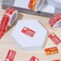 ราคา SIOOKIRU 250 ชิ้น ม้วนสติกเกอร์ฉลากคําเตือนเปราะบาง 25x45 มม Care สําหรับสินค้าเปราะบางการจัดส่งสติกเกอร์ สีขาว Please Handle สีเหลืองเปราะบางม้วนสติกเกอร์ Fast (54750779621)