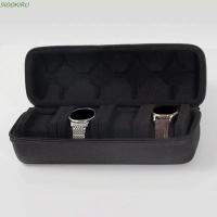 ราคา ซิโอโอโอโอคุ เคสแสดงนาฬิกา ซิปปิดวัสดุ อีวา กล่องนาฬิกาแบบพกพา ป้องกันรอยขีดข่วนที่ไม่ซ้ําใครพร้อมที่จับกระเป๋าเก็บนาฬิกากันน้ํานาฬิกาข้อมือ (54450312692)