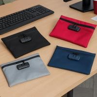 ราคา กระเป๋าเงิน ซิโอโอโอโอโอโอโอโอคุ ที่มีการล็อคซิปปิดกันน้ําแบบพกพาล็อคผ้าใบที่ปลอดภัยรวมกันแบบพกพาความปลอดภัยเอกสารกระเป๋ากิจกรรมกลางแจ (54200673054)