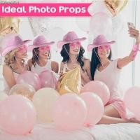 ราคา ซิโอโอโอโอคุ 3ชิ้น เซ็ตประกายผงยีนส์หมวก หัวใจแว่นกันแดดปีกกว้างหมวกคาวบอยตะวันตก อุปกรณ์ประกอบฉากภาพผ้าพันคอ3ชิ้น เซ็ตสีทึบสีชมพูหมวกคาวบอยเคร (51950659319)