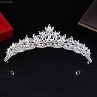 ราคา SIOOKIRU Crown Headwear ผม Hoop Headbands เจ้าสาวเจ้าหญิงมงกุฎ Baroque Queen Tiaras ประกายเครื่องประดับผมหรูหรา Rhinestone Diadem สาว Party (51850953310)