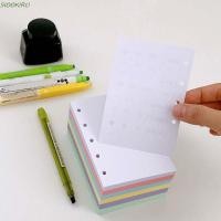 ราคา SIOOKIRU A8 M5 กระดาษเติมใบหลวม 5 แหวนภายในกระดาษเติม Spiral Binder หน้าด้านใน Indexing Cards To Do List Paper Stationery Notebook Index Divider หน้าโรงเรียน (47750451129)