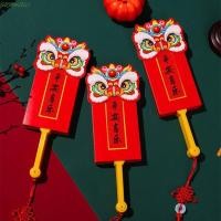 ราคา SIOOKIRU กระเป๋าเงินปีใหม่ โชคดี 6 10 ช่องรูปพัดลมซองจดหมายสีแดง พู่สไตล์สร้างสรรค์ความปรารถนาที่ดีที่สุดรูปพัดลม HongBao งานฉลอง (47600239185)