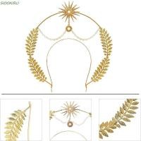 ราคา SIOOKIRU Baroque Crown Halo Headband Vintage Sun God ฮาโลวีนเครื่องแต่งกาย Star COSPLAY ผม Hoop สุภาพสตรี หญิง (46650782251)
