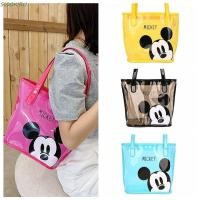 ราคา SIOOKIRU Mickey Mouse Transparent Tote Bag Jelly Color Cartoon Mickey Messenger Bag Cute Single Shoulder Waterproof PVC Cartoon Shoulder Bag Travel (49000919683)
