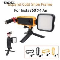 ราคา โครงรองเท้าเย็นแบบขยายแนวนอนแนวตั้งพร้อมอะแดปเตอร์สําหรับ Insta360 X4 AIR (57301115980)