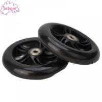 ราคา On Sale Universal Scooter Wheel Pair 5 inch Wheels with Bearings Front Wheelchair Wheels (52000738352)