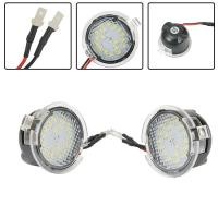 ราคา JAKO HOT 2x สีขาวสว่าง 18SMD ไฟ LED กระจกมองข้าง Puddle สําหรับ Ford Ranger 2015 2017 (52750580560)