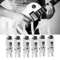 ราคา Mingzhe กีตาร์ Bridge String Saddles Tremolo Roller ล็อคไฟฟ้าสังกะสีโลหะผสมเงินวัสดุ (57301006868)