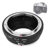 ราคา อะแดปเตอร์เลนส์แหวนแปลงกล้องอลูมิเนียมอัลลอยด์การประมวลผลแบบละเอียดโฟกัสสำหรับกล้อง Mirrorless ของ Fuji FX (55400090452)