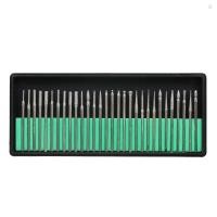 ราคา 30 ชิ้นเพชร Burr Bits แกะสลักเจาะ Bits เพชร Burr Bits เจาะชุดสําหรับเครื่องมือโรตารี่โลหะงานไม้ Router บดแกะสลักแกะสลัก 1 8 3 มม Shank (25730422119)