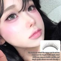 ราคา ขนตาปลอมสไตล์ญี่ปุ่น One Piece Feathered Wing Design Natural Soft Wispy Lashes สําหรับแต่งหน้าทุกวัน (52800115529)
