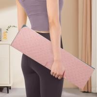 ราคา เสื่อออกกําลังกายโยคะแบบพับได้เสื่อโยคะน้ําหนักเบาและกันลื่นสําหรับพิลาทิสกลางแจ้งและการเดินทาง (51351220574)