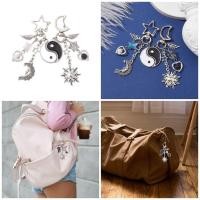 ราคา จี้ดวงจันทร์ดาวหยินหยาง พวงกุญแจคู่รักที่เข้าชุดกัน (50900053655)