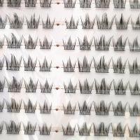 ราคา ผู้หญิง Devil Elf Eyelash Clusters ขยายดวงตาของคุณ Elongated Eye Tail ปลอม Lashes Perfect สําหรับสาว Night Out Eye แต่งหน้า (46551053928)