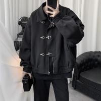 ราคา เสื้อโค้ทสั้นสไตล์เกาหลีใหม่เสื้อแจ็คเก็ตอินเทรนด์ผู้ชายสวมใส่ (43220028233)