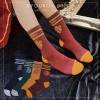 ราคา Gryffindor Retro Socks ถุงเท้ากลางท่อสไตล์วิทยาลัย JK ของญี่ปุ่น (42475186883)