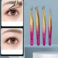 ราคา มืออาชีพขนตาปลอมแหนบมืออาชีพขนตาปลอมแหนบสําหรับคุดผมคิ้ว (41613400352)