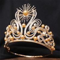 ราคา งานแต่งงานรอบมงกุฎ พลอยเทียม แถบคาดศีรษะแต่งงานเต็มระยิบระยับมงกุฎมงกุฎกลวงสําหรับเจ้าสาวเพื่อนเจ้าสาวเจ้าหญิงเครื (41368885396)