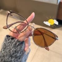 ราคา แว่นกันแดดป้องกันรังสีโฟโตโครมิก 50 400 เลนส์เปลี่ยนสําหรับผู้หญิงผู้ชาย แว่นตาคอมพิวเตอร์ป้องกันแสงสีฟ้า (40967662322)