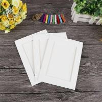 ราคา 10 ชิ้นกรอบรูป DIY 3 5 6 7 นิ้วกระดาษคราฟท์แขวนผนังอัลบั้มรูปตกแต่งสําหรับบ้าน (47001244910)