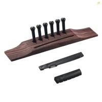 ราคา คลาสสิกกีต้าร์โปร่งสะพาน Pins ชุดกีตาร์ Pins Saddle Nut Kit ชิ้นส่วนกีตาร์อุปกรณ์เสริมเครื่องดนตรี (40300783266)