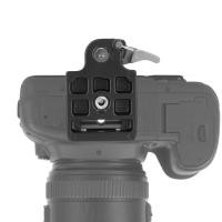 ราคา 1 4 ขาตั้งกล้อง Quick Release Plate Stable สีดำสำหรับกล้อง (54200145452)