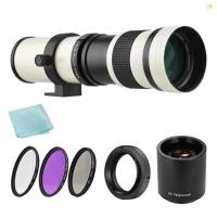 ราคา กล้อง MF Super Telephoto ซูมเลนส์ F 8 3 16 420 800 มม T Mount UV CPL FLD ตัวกรองชุด 2X 420 800 มม เลนส์ Teleconverter T2 AF อะแดปเตอร์แหวนสําหรับ AF Mount A900 A5 (43500791203)
