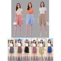 ราคา ขาสั้นทรงA มาใหม่ ผ้าคอตตอนsoda SK301 เนื้อทอสลาฟ ผ้าใส่สบาย ทรงสวย ยาว 21 22 นิ้ว พร้อมส่ง (23752896982)