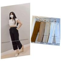 ราคา ฮิตจริงๆจ้า กางเกง 8 ส่วน เอวสูงขากระบอก เดินเส้นด้ายขอบปลายขา ทรงสวย ใส่แมทช์ได้กับเสื้อหลายสไตล์ รุ่นนี้แนะนำค่าาาา (4088402048)