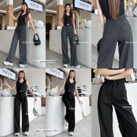 ราคา ทรงขากระบอกกลางแต่งฝาหลัง BR106 ผ้าทอญี่ปุ่นลายริ้วpremium fabric ทรงเบสิค เอวสูง ตะขอหน้าซิปหน้า มีเป๋า2ข้าง พร้อมส่ง (24711274596)