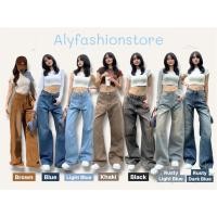 ราคา Hash beggy jeans กางเกงยีนส์ขากระบอกใหญ่ เอวสูง ผ้าไม่ยืด ทรงสวย ใส่แล้วดูสูงขาวยาว แมทได้ทุกลุคทุกแนว (26836821056)