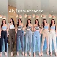 ราคา กางเกงขากระบอกเล็กเอวสูง กี่งบอย ทรงสวย งานตัดเย็บดี ผ้าโควี่ เนื้อนุ่ม ใส่ทำงานใส่เที่ยวก็ได้ ยาว40นิ้ว พร้อมส่ง (13827890655)