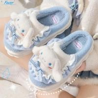 ราคา รองเท้าแตะตุ๊กตา Hello Kitty Friends สำหรับสตรี พร้อมลายเส้นจาก Sanrio เหมาะสำหรับฤดูใบไม้ร่วงถึงฤดูหนาว (45350616455)