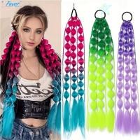 ราคา FAVOR เด็ก Bubble Ponytail Extension ผม Tie น้ําหนักเบาสี Hair Extensions Handmade ถักสําหรับสาวสําหรับ EDC เทศกาล Rave 20 Ombre Crazy Hair Day อุปกรณ์เสริม (51100605977)