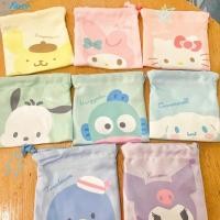 ราคา FAVOR Mini Bundle Pocket Cartoon Double Sided Sanrio Kuromi Drawstring Bag Storage Bag Kawaii Cosmetic Bag Coin Printing Bag (55700601095)