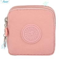 ราคา FAVOR กระเป๋าใส่เหรียญเงิน ทนต่อการสึกหรอพร้อมแหวนกุญแจบัตรเครดิต Holoder 2024 ผ้าใบกันน้ํากระเป๋าสตางค์กระเป๋าเงินชายหญิง (46250626199)