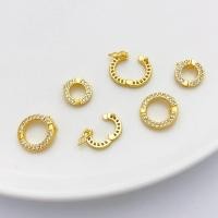 ราคา หัวเข็มขัดเงิน 18K ฝังเพทาย สีทอง สําหรับเชื่อมต่อสร้อยคอ สร้อยข้อมือ แหวน diy (23154172094)