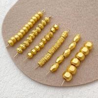 ราคา ลูกปัด Spacer ลูกปัดฟักทอง หุ้มทอง สี Sand Gold Frosted S (24206400124)