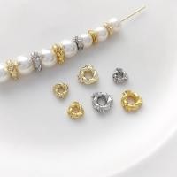 ราคา ลูกปัดทองคําขาว 14K 18K ฝังเพทาย เครื่องประดับแฮนด์เมด diy (20490509410)